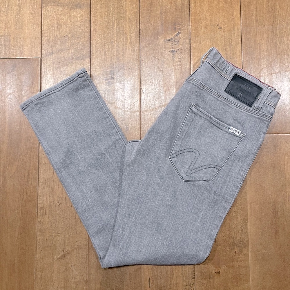 MATIX - Gray Slim Fit Jeans “Tory Pudwell signigture denim”